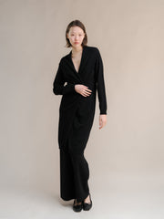 Cashmere Mix Long Cardigan