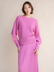Cashmere Mix Raglan Sweater