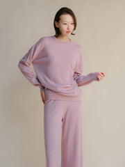 Cashmere Mix Crewneck Sweater