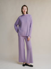 Cashmere Mix Maxi Turtleneck