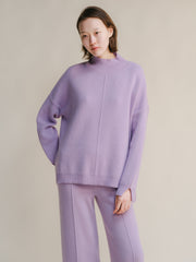 Cashmere Mix Maxi Turtleneck