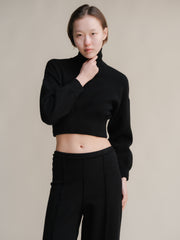 Superfine Lambswool Boxy Polo
