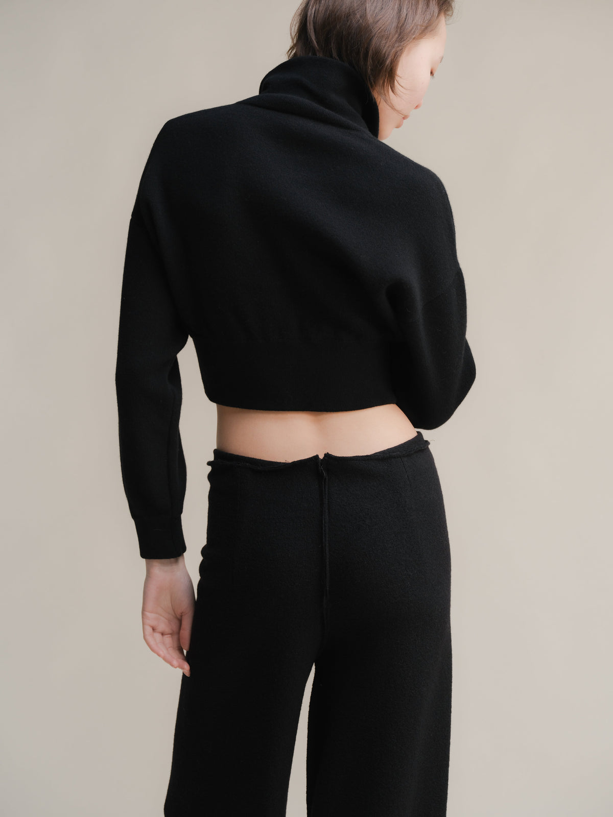 Superfine Lambswool Boxy Polo