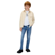 Calvin Klein Dad Fit IB0IB02547 Junior Blu Lavato - Jeans