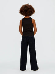 Calvin Klein Canotta Logo Junior LVCKSJB10G Nera | 8-16 Anni