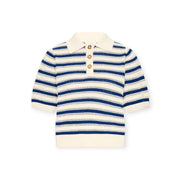 b.young BYMIKALA Pullover Polo donna 20818398 Medieval Blue