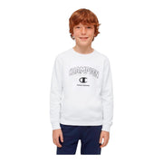 Champion Tuta Donna Crewneck 307537 WW001 Bianco