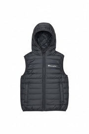 Champion Gilet con Cappuccio 307542 KK001 Junior Nero