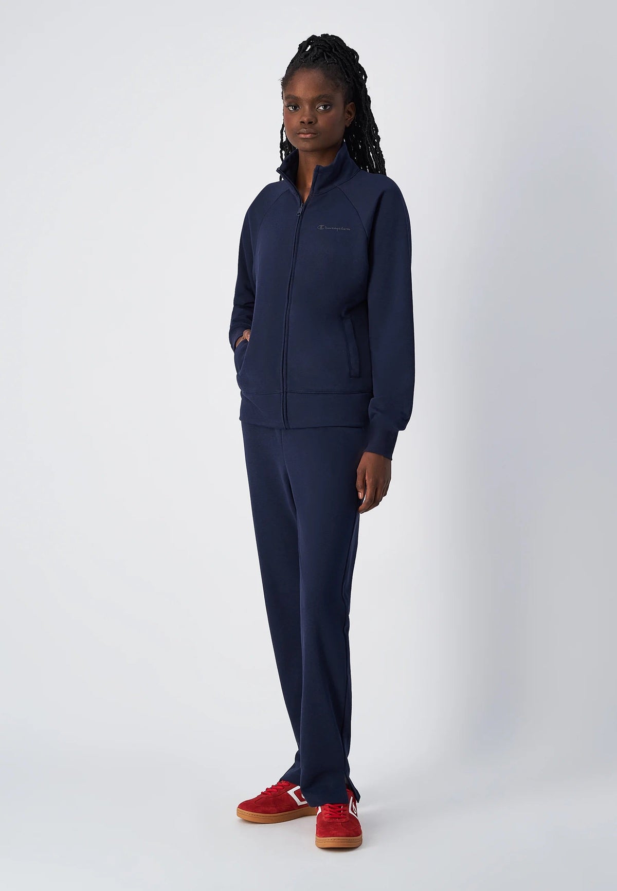 Champion Tuta Sportiva Donna Classic 117988 BS501 Blu