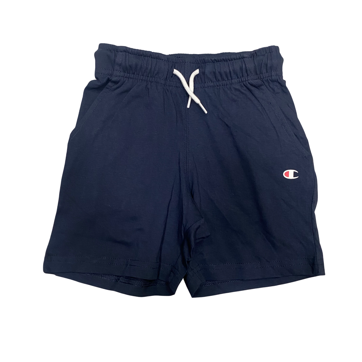 Champion completino junior maglietta smanicata e pantaloncino 306993 GS130 verde-blu