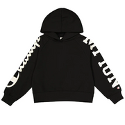 Champion felpa con cappuccio da ragazzai 405022 KK001 nero