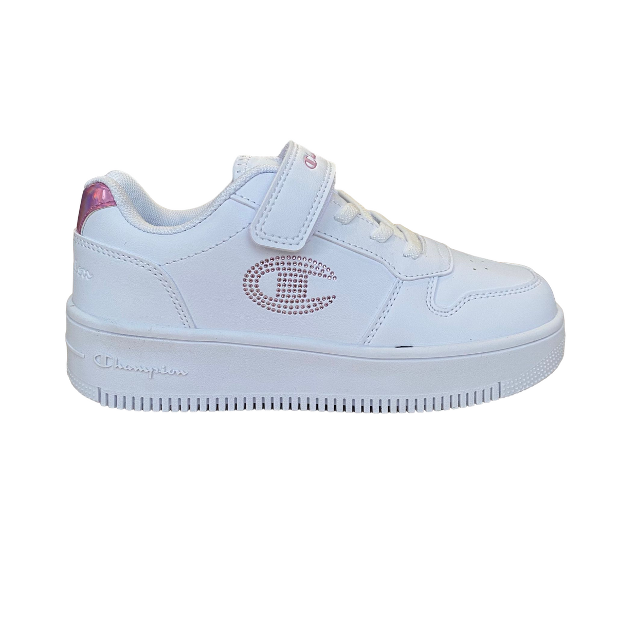 Champion Sneakers S32830-WW010 Bambina Bianco-Rosa - Sneakers