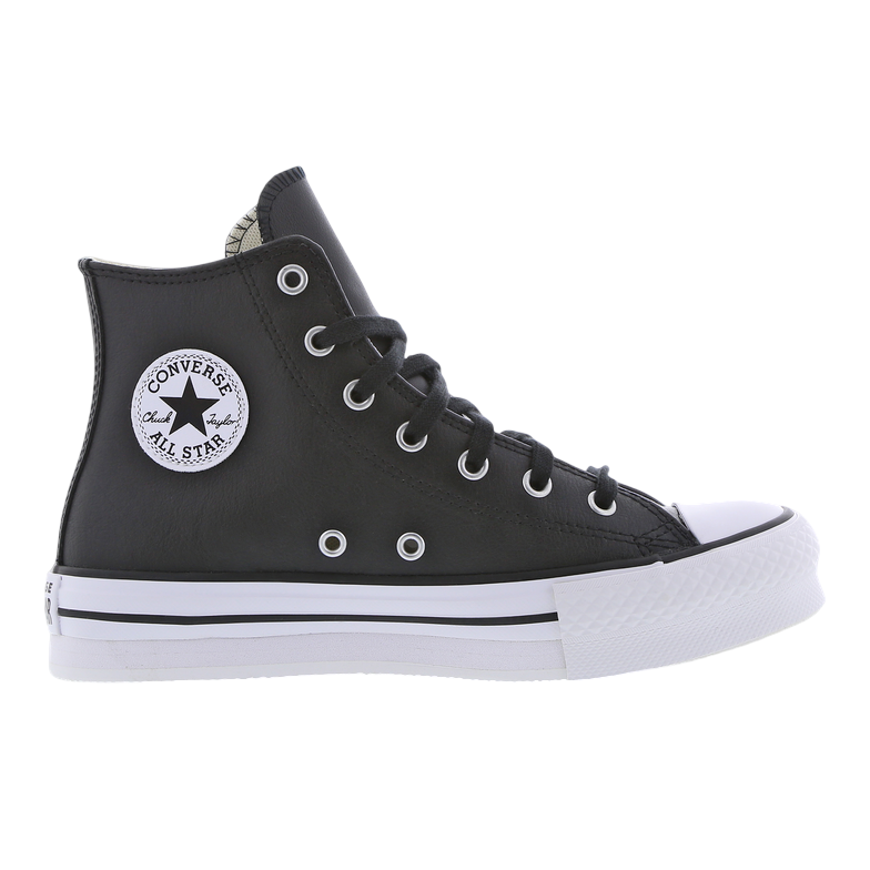 Converse All Star Chuck Taylor A02485C Donna Nera - Sneakers Alta Eva Lift Platform