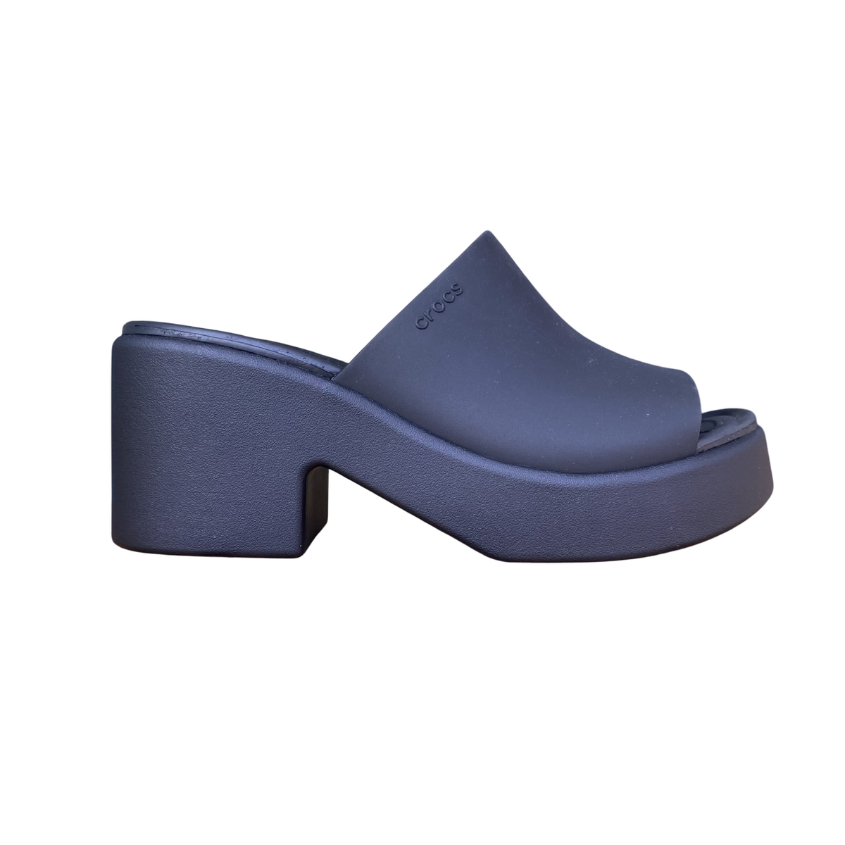 Crocs Brooklyn Slide Heel 209408-060 Sandalo Donna Nero - Sandali con Tacco