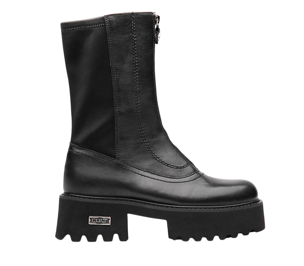 Cult Stivaletto con zip e gambale elastico Cher CLW455900 nero