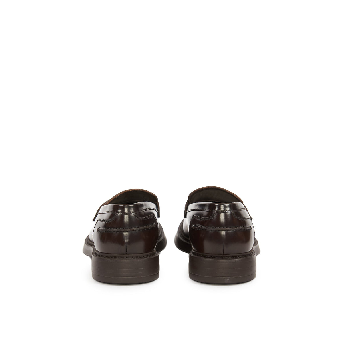 MOCASSINO MARRONE CON BENDINA