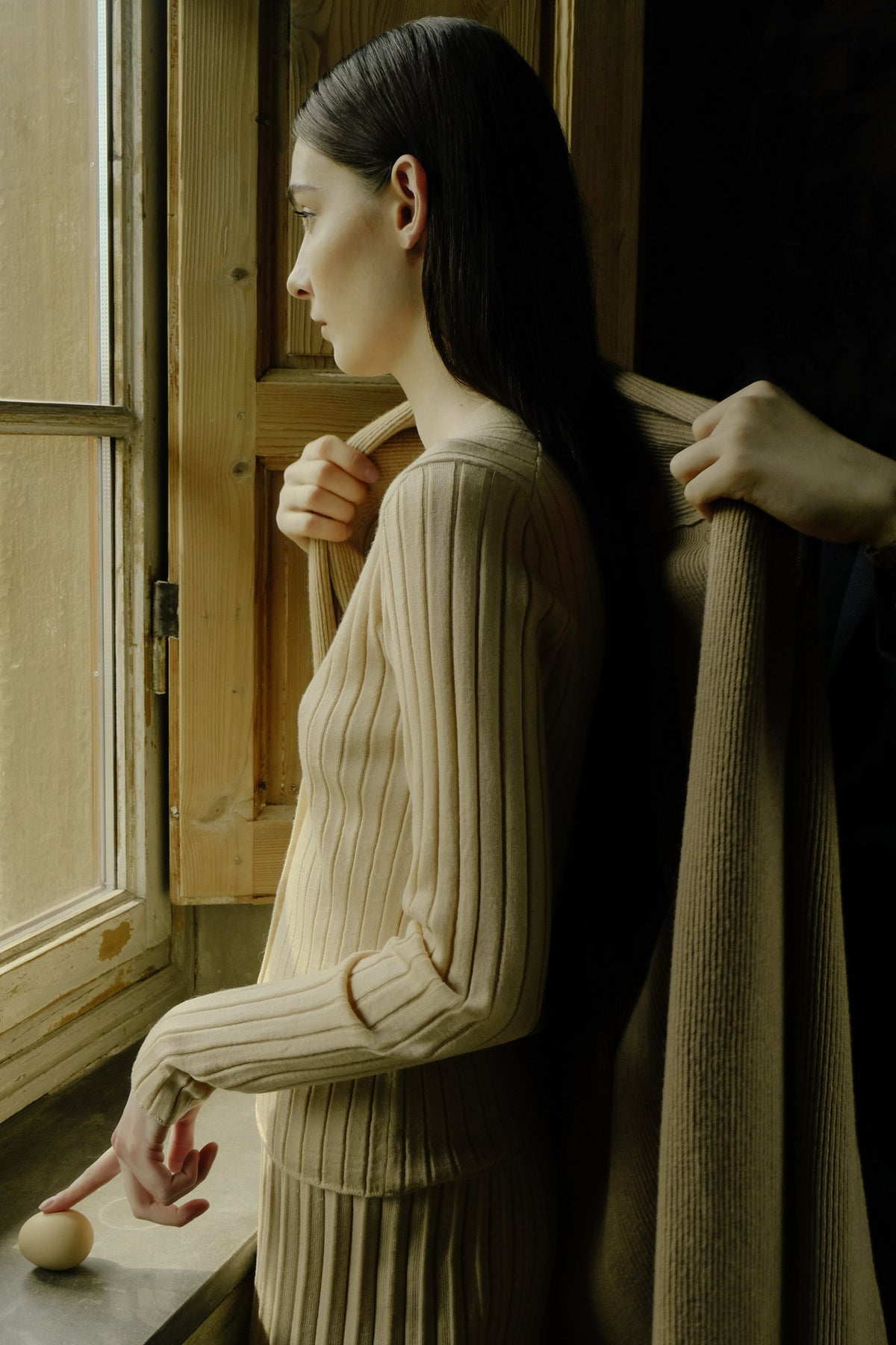 Extra Fine Merino Ribbed Cardigan