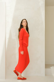 Extra Fine Merino Ribbed Cardigan