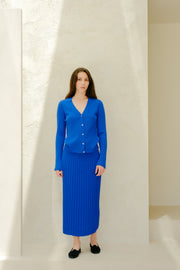 Extra Fine Merino Ribbed Cardigan