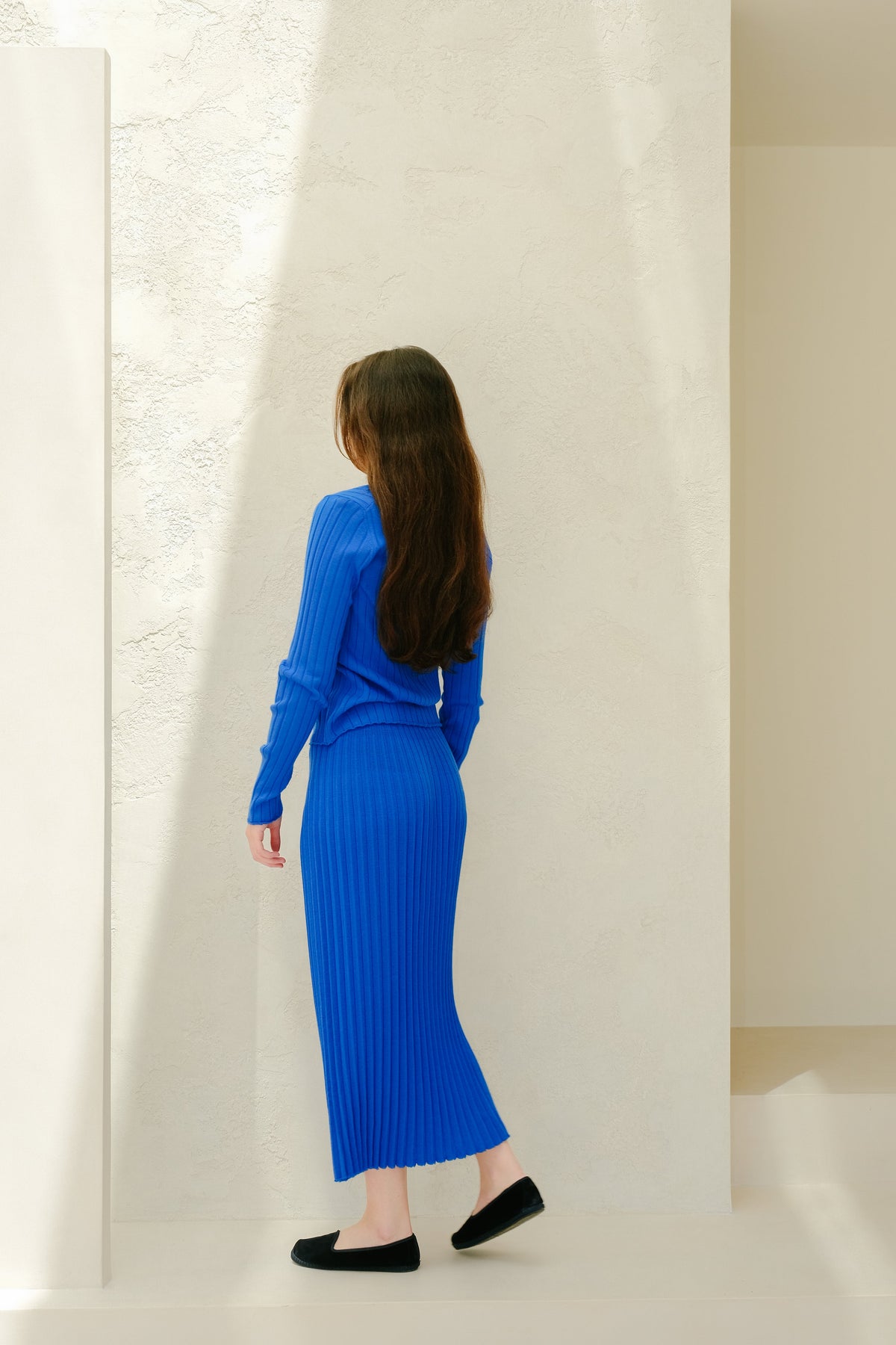 Extra Fine Merino Ribbed Cardigan
