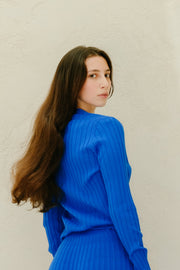 Extra Fine Merino Ribbed Cardigan
