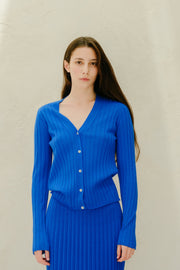 Extra Fine Merino Ribbed Cardigan