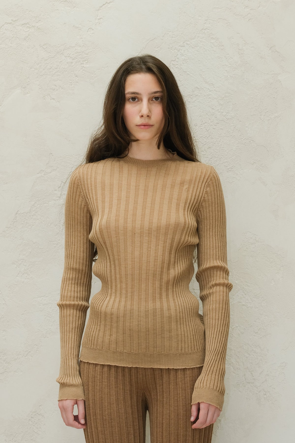 Extra Fine Merino Ribbed Crewneck