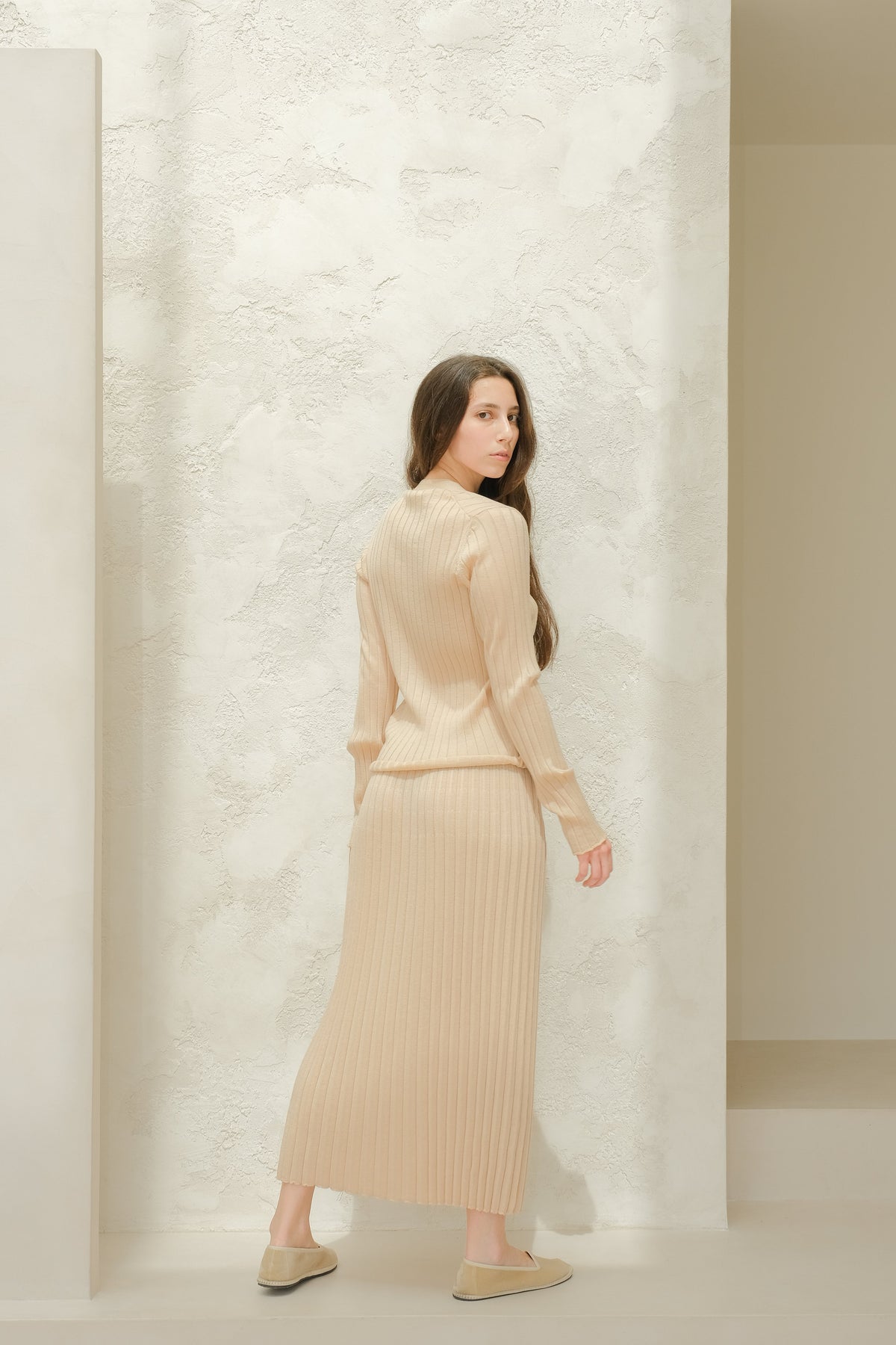 Extra Fine Merino Ribbed Cardigan