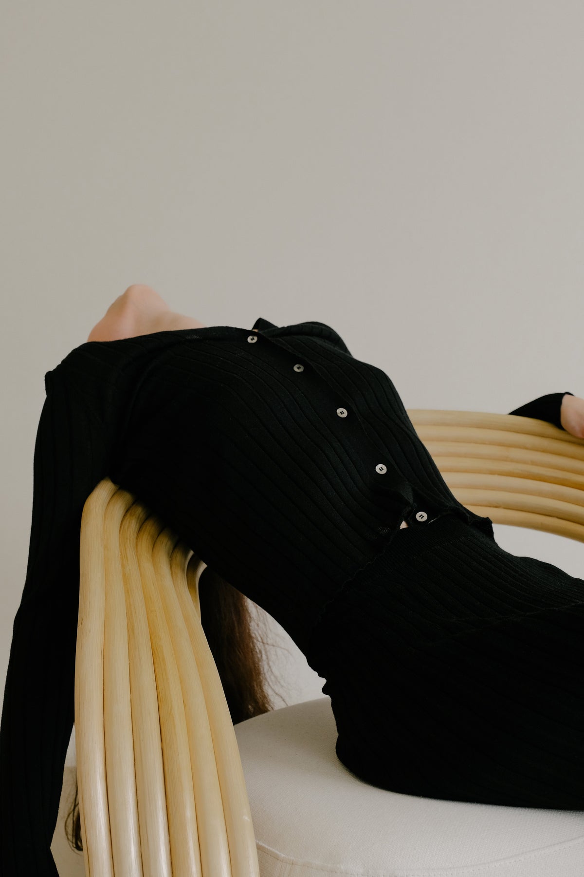 Extra Fine Merino Ribbed Cardigan