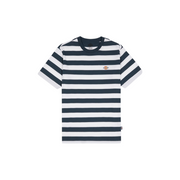 Dickies maglia manica corta da uomo  a righe Rivergrove DK0A4Y8YAF01 blu