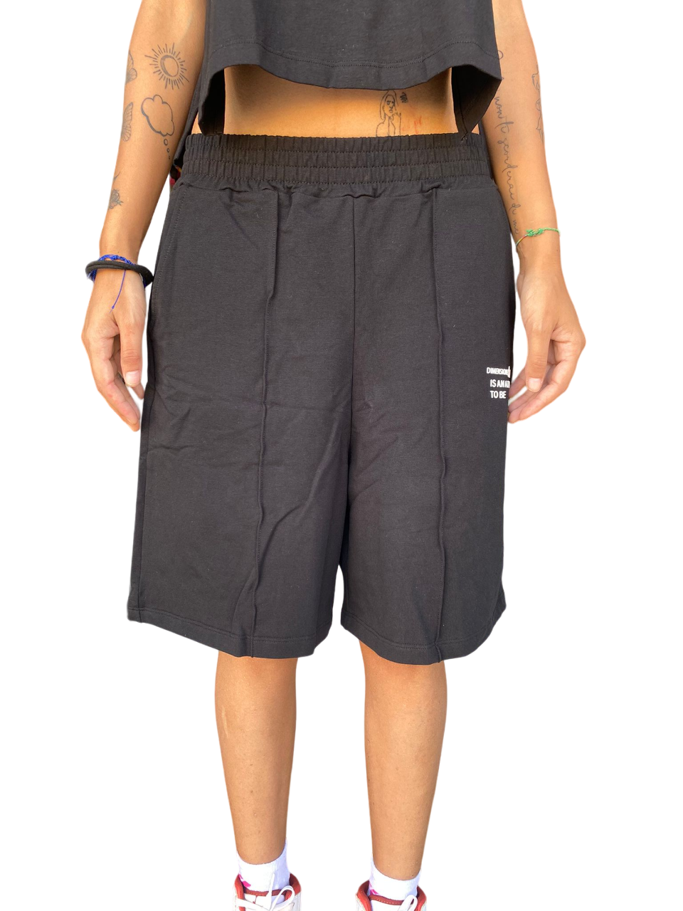 Dimensione Danza Completo da donna Canotta e Bermuda 23EDD71516 nero