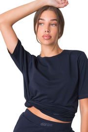 Dimensione Danza T-shirt Basic Jersey Stretch Donna 39D102J42_4000 Blu