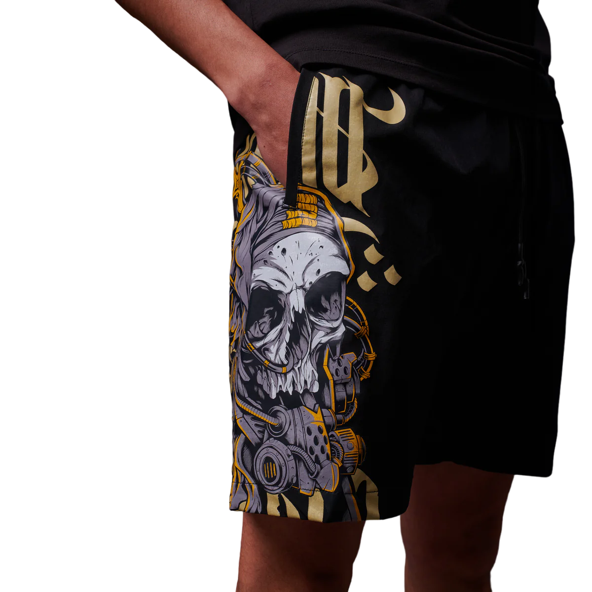 Dolly Noire Costume Boxer da uomo Desert Skull WW619-WC-01 nero