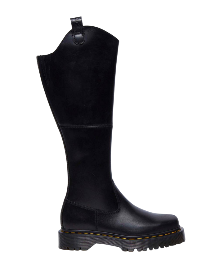 Dr. Martens Amaayah Hi 31947001 Donna Nero - Stivali Alti