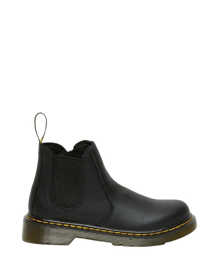 Dr. Martens 2976 Softy T 16708001 Junior Nero - Stivaletti Chelsea