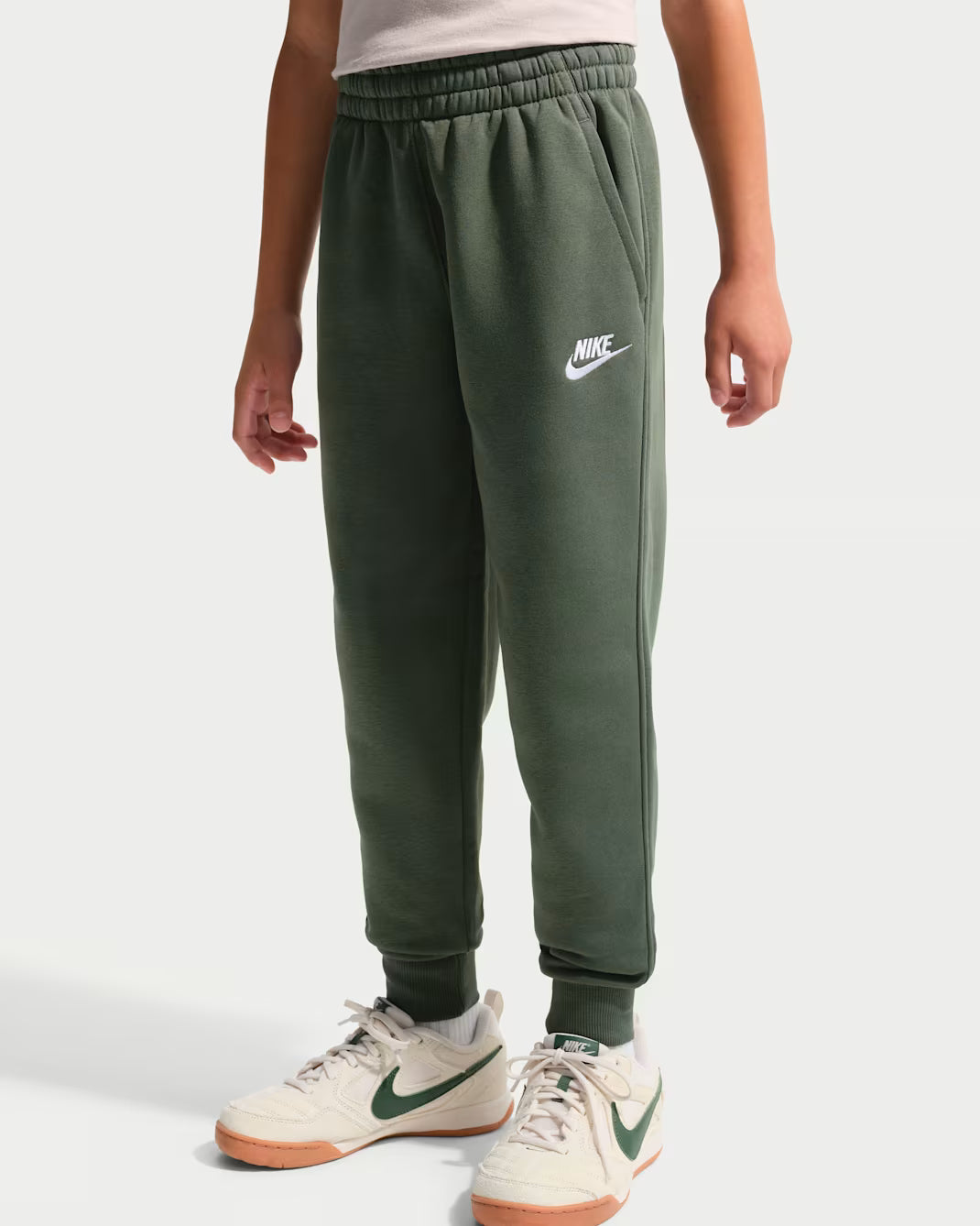 Nike pantalone sportivo junior Sportswear Club Fleece FD3008-305 verde