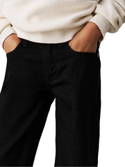Calvin Klein Jeans jeans gamba larga lavaggio nero