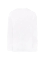 Diesel T-shirt manica lunga Tdrops bianco