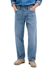 Jack&Jones jeans gamba larga Jjieddie lavaggio blu