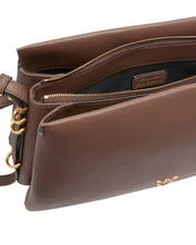 Pinko borsa a tracolla Triplet in pelle marrone