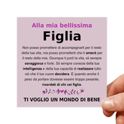Cartoncini con dediche Donna