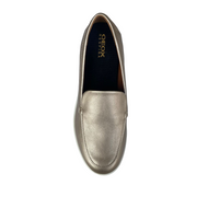 Geox scarpa mocassino con zeppa da donna Ilde D36RAB oro chiaro