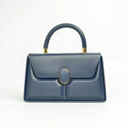 Herisson Firenze Borsa Strutturata Classica in Ecopelle con Hardware Oro