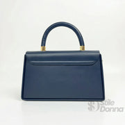 Herisson Firenze Borsa Strutturata Classica in Ecopelle con Hardware Oro