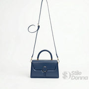 Herisson Firenze Borsa Strutturata Classica in Ecopelle con Hardware Oro