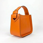 Holo Borsa a Mano in Vera Pelle