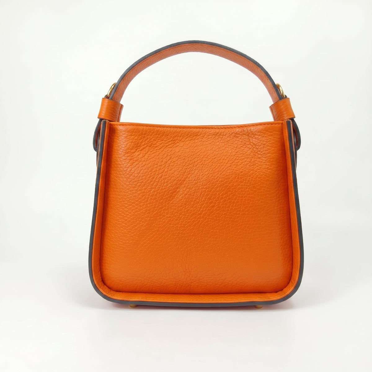 Holo Borsa a Mano in Vera Pelle