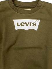 Levi's Kids felpa da neonato con logo classico 6E9079 E1F green
