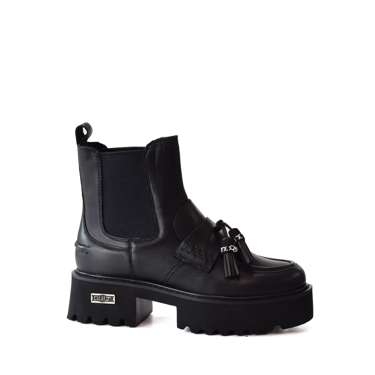 STIVALETTO CHER MID NERO