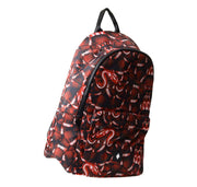 ZAINO SNAKE ROSSO